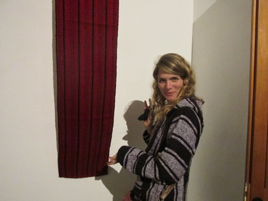 Me in the Museo de Textil..not quite as interesting